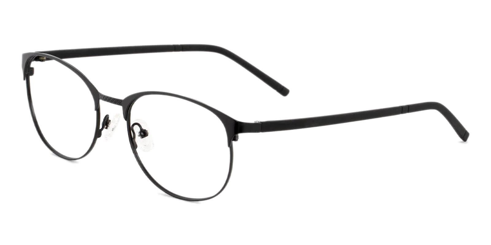 amy Black Prescription Glasses Side