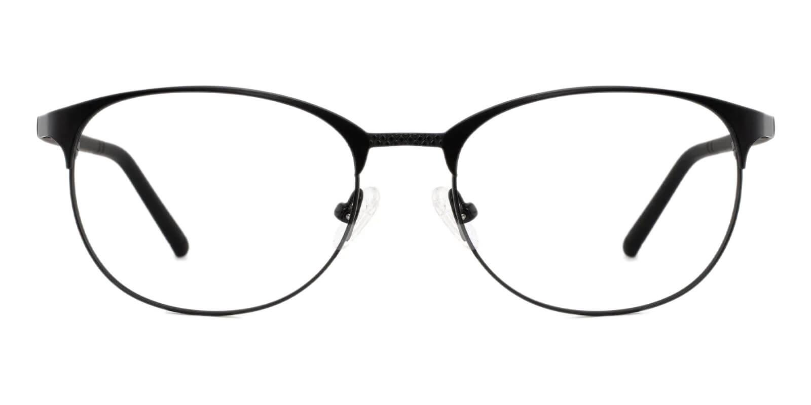 amy Black Prescription Glasses Face