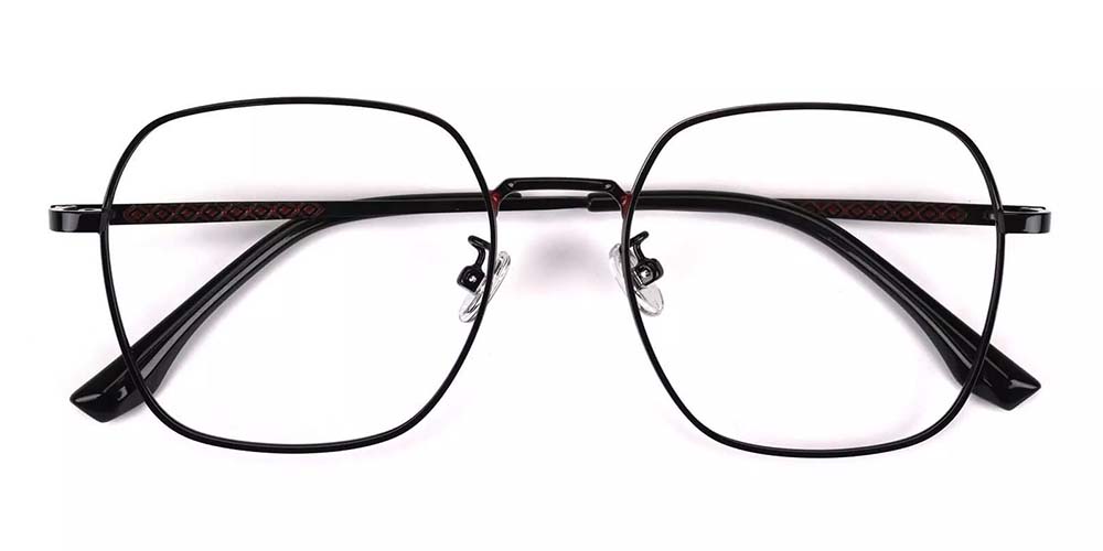 Westminster Black Prescription Glasses Front
