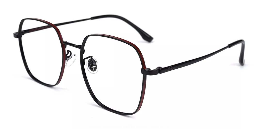 Westminster Black Prescription Glasses Side