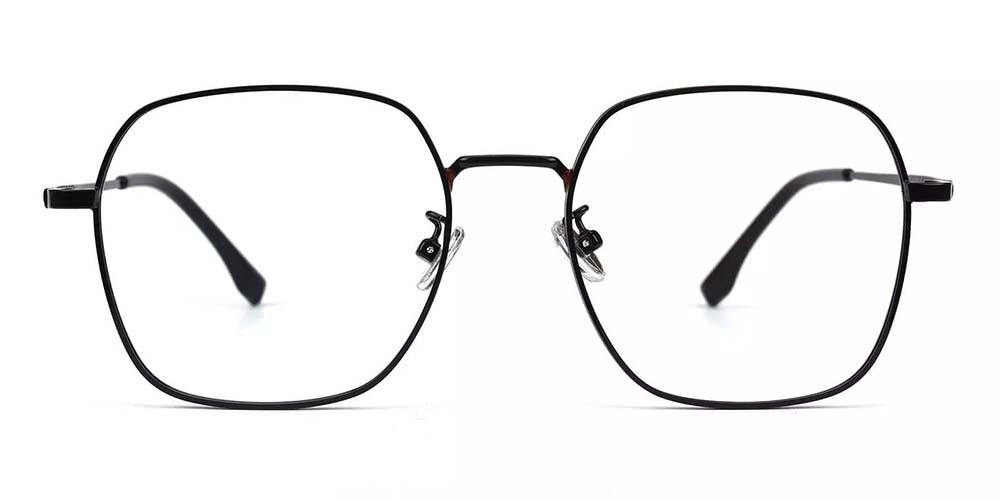 Westminster Black Prescription Glasses Face