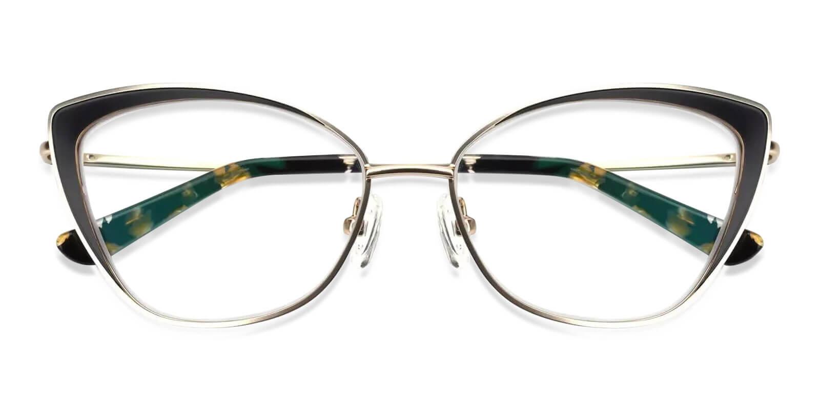 Durham Gold Prescription Glasses Front