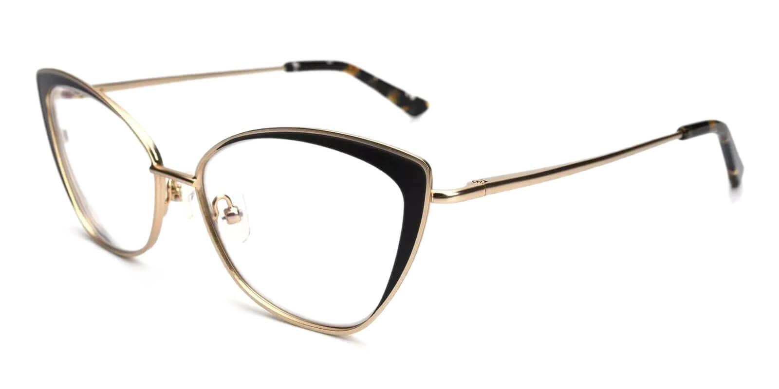 Durham Gold Prescription Glasses Side