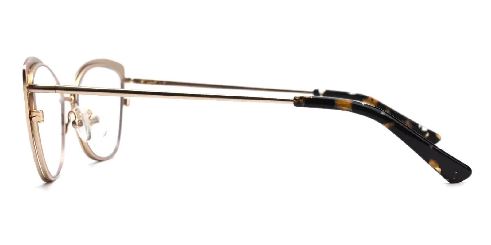 Durham Gold Prescription Glasses Leg