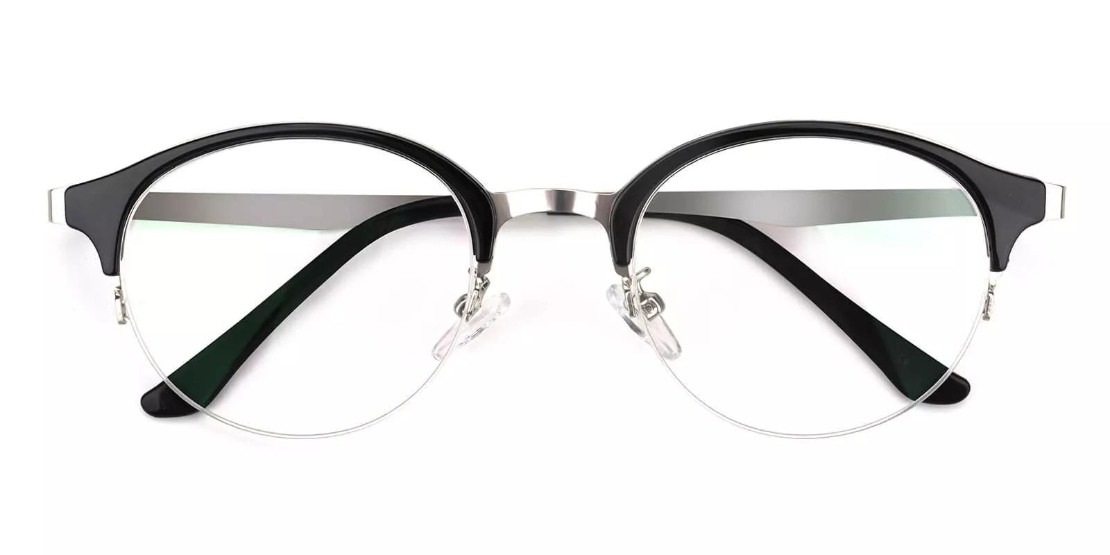 Meridian Black Prescription Glasses Front