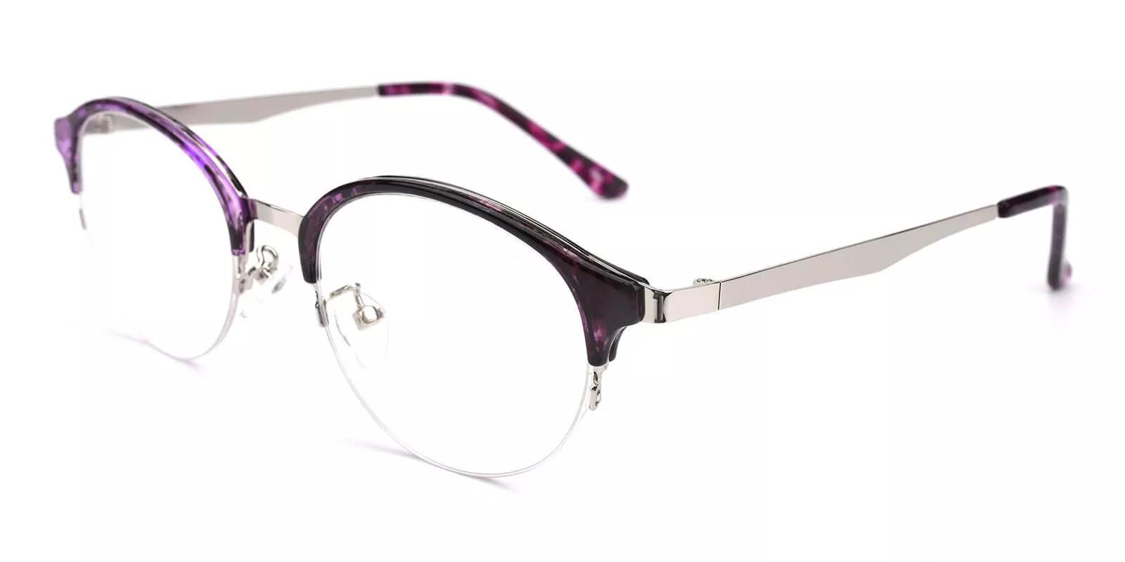Meridian Purple Prescription Glasses Side