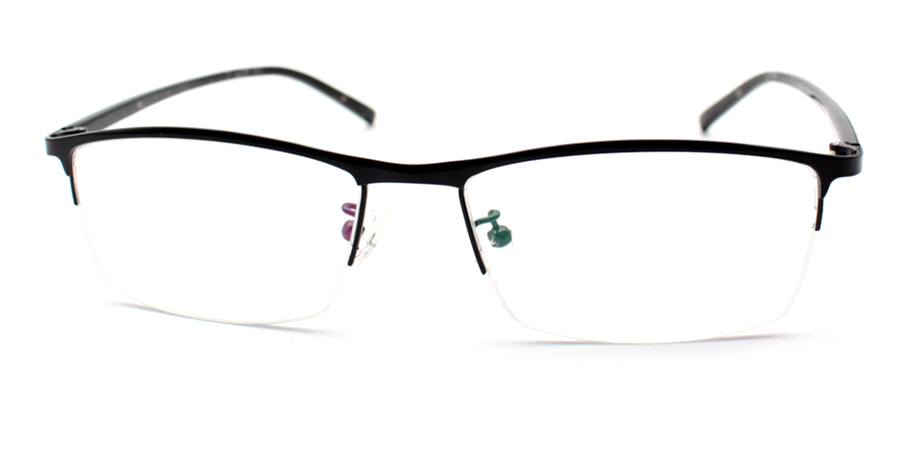 Nael Black Prescription Glasses Side