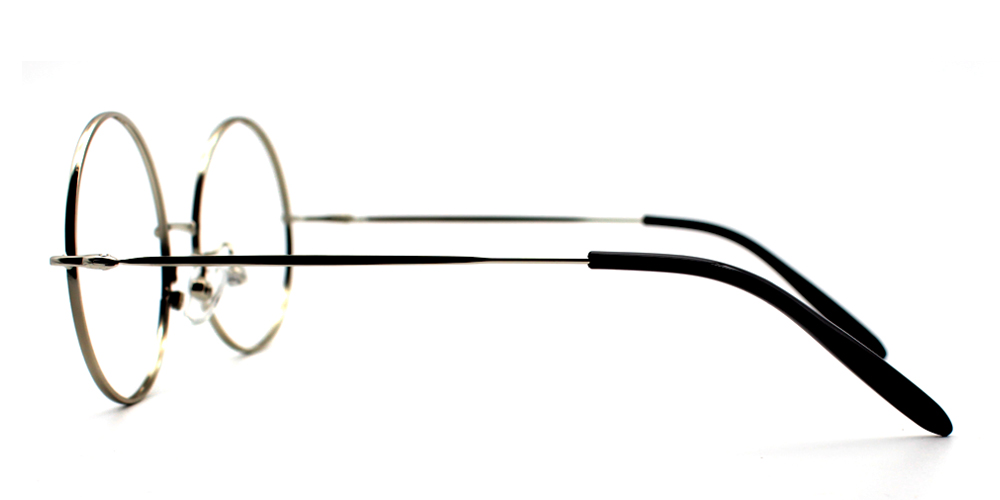Charly Silver Prescription Glasses Leg
