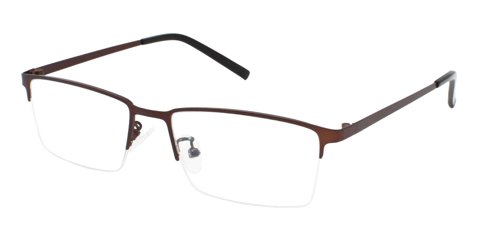 Florian Brown Prescription Glasses Side