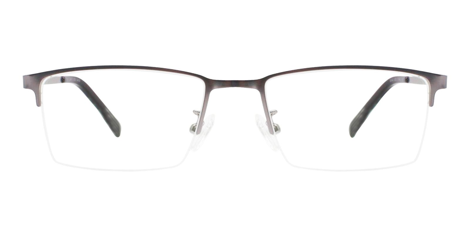 Florian Gray Prescription Glasses Face