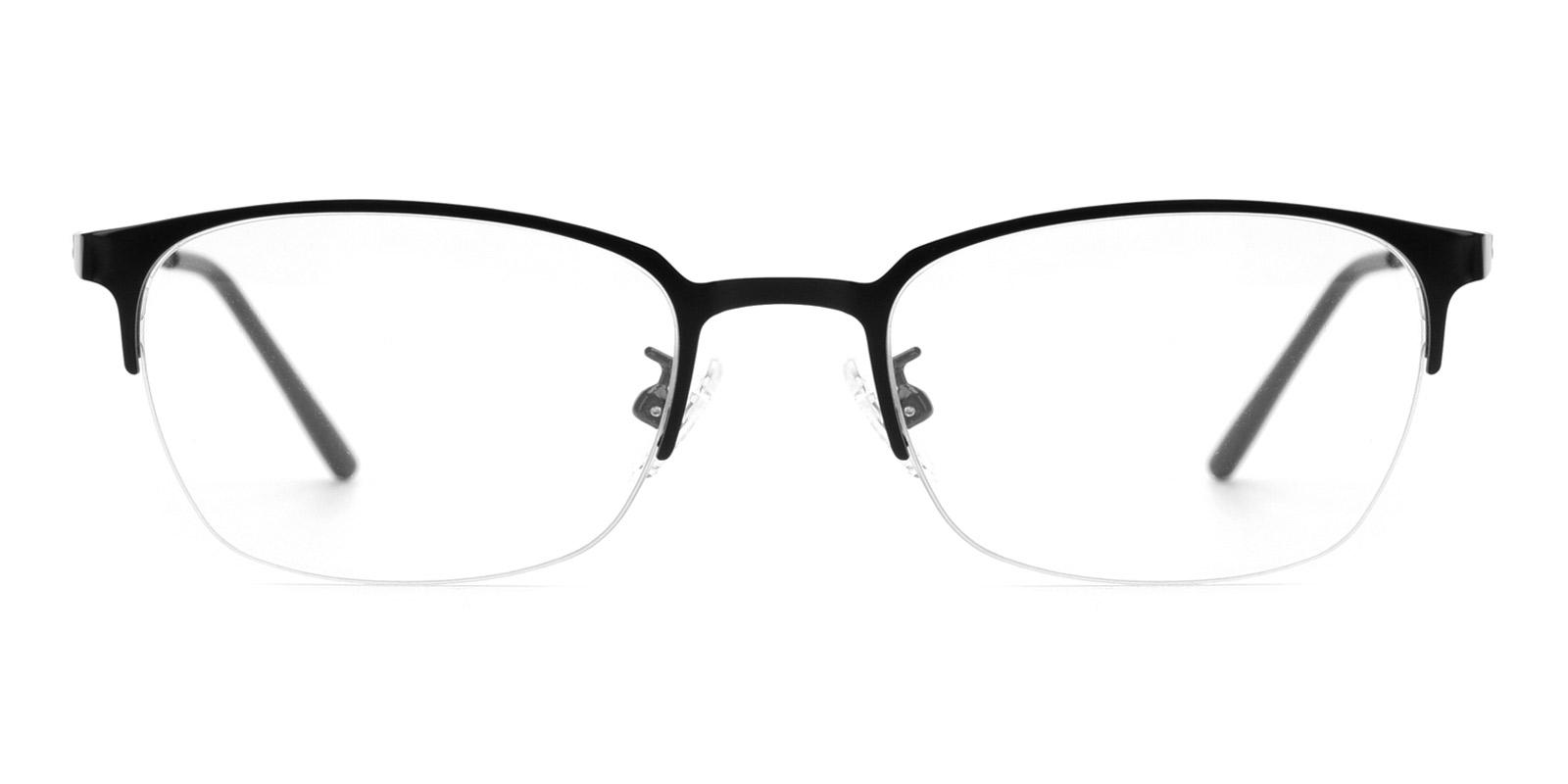 Shaina Black Prescription Glasses Face