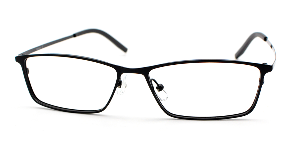 Asma Black Prescription Glasses Side