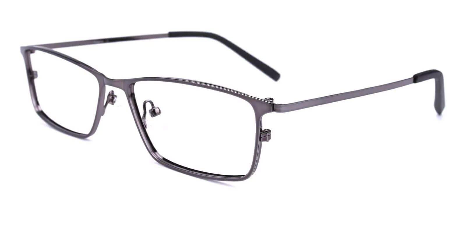 Asma Gray Prescription Glasses Side