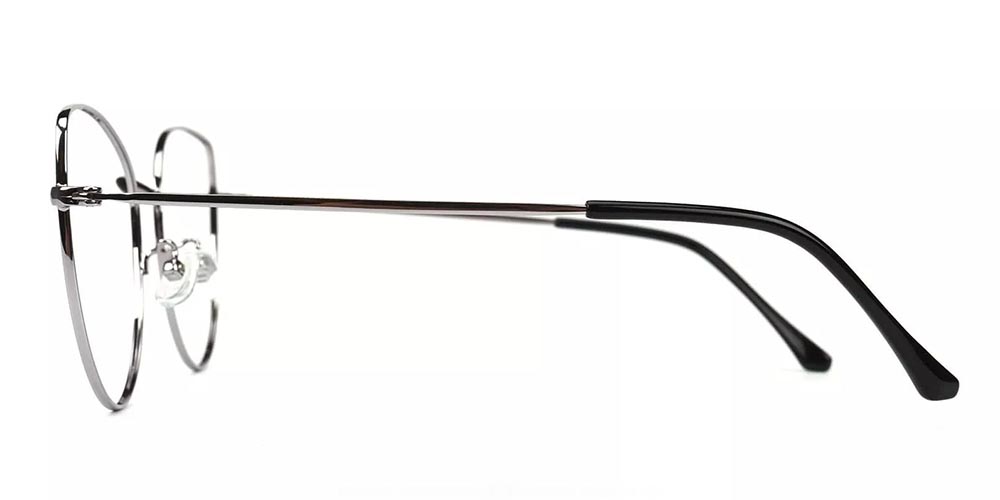Beaumont Silver Prescription Glasses Leg