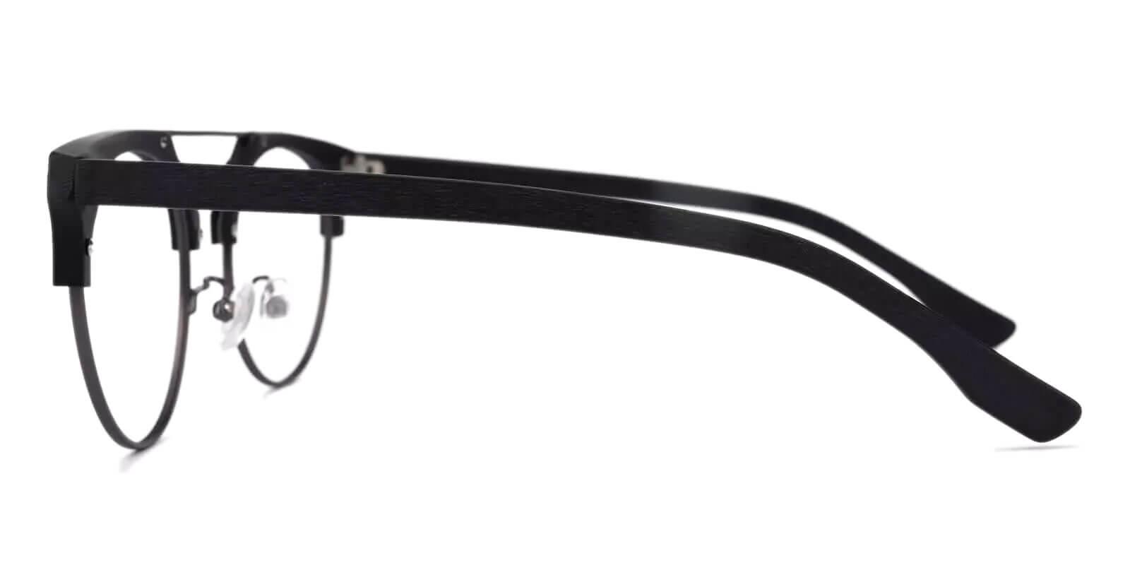 Evan Black Prescription Glasses Leg