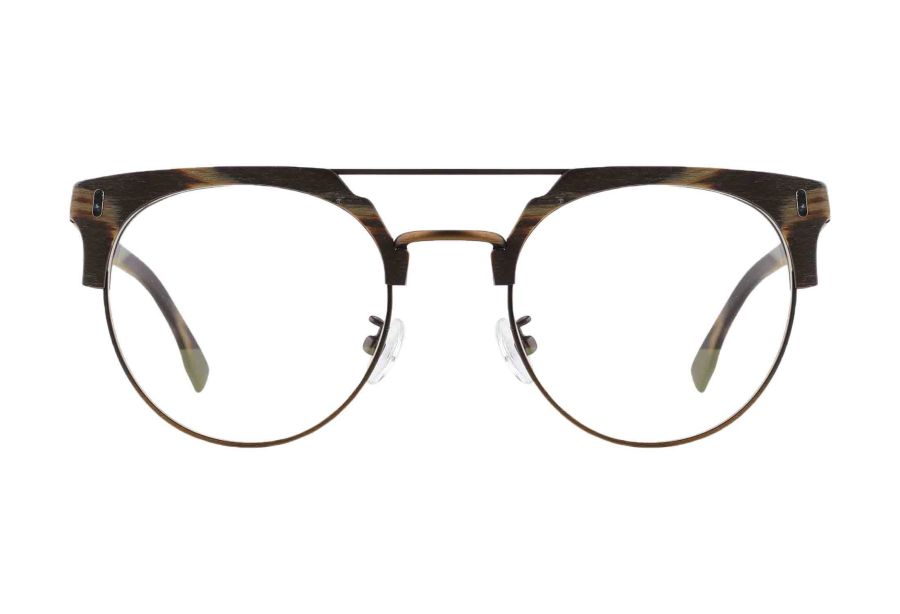 Evan Brown Prescription Glasses Face