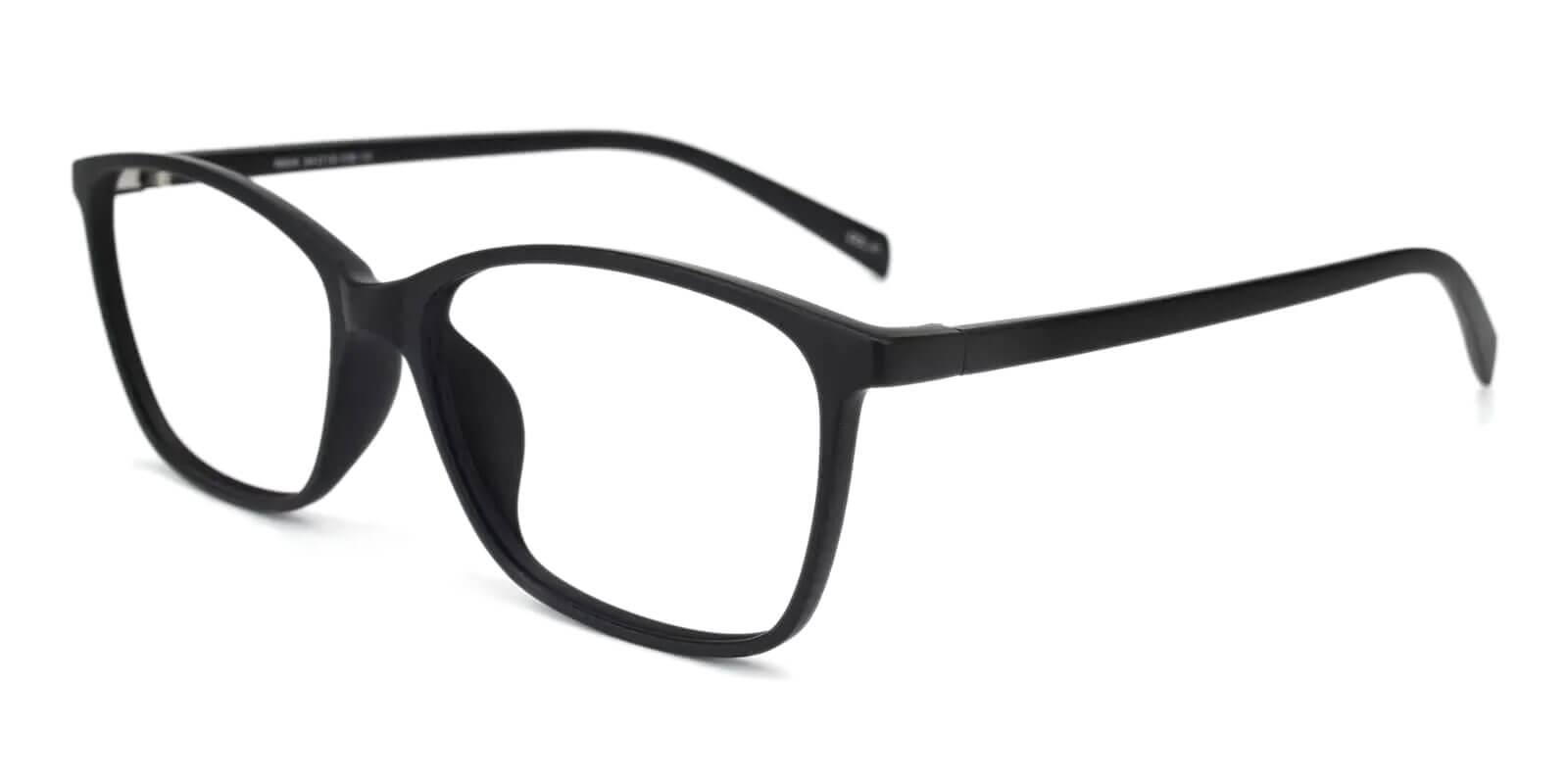 Bella Black Prescription Glasses Side