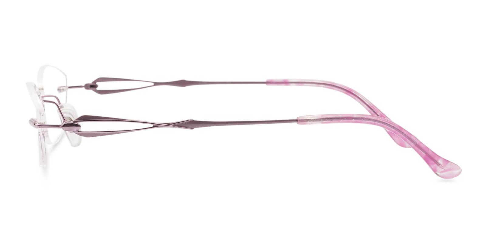Olivia Pink Titanium Glasses Leg