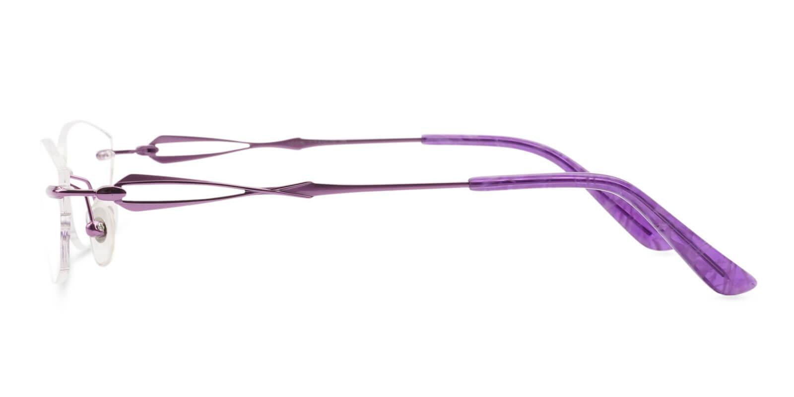 Olivia Purple Titanium Glasses Leg