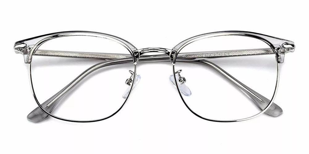 Kansas Gray Prescription Glasses Front