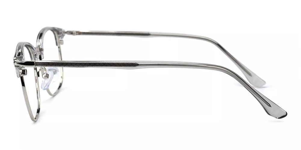 Kansas Gray Prescription Glasses Leg