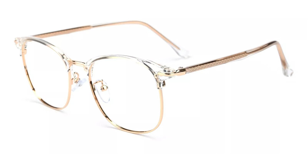 Kansas Clear Prescription Glasses Side