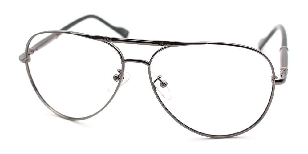 Matthew Silver Prescription Glasses Side