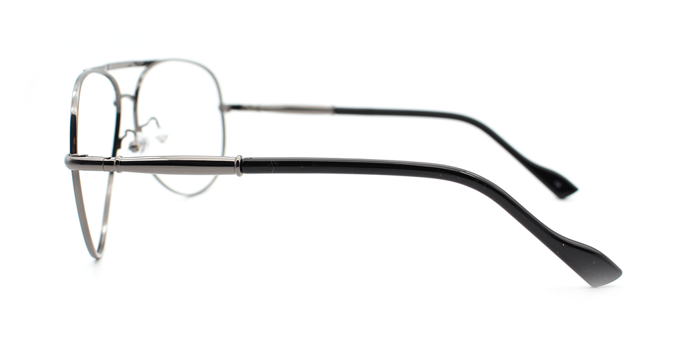 Matthew Silver Prescription Glasses Leg