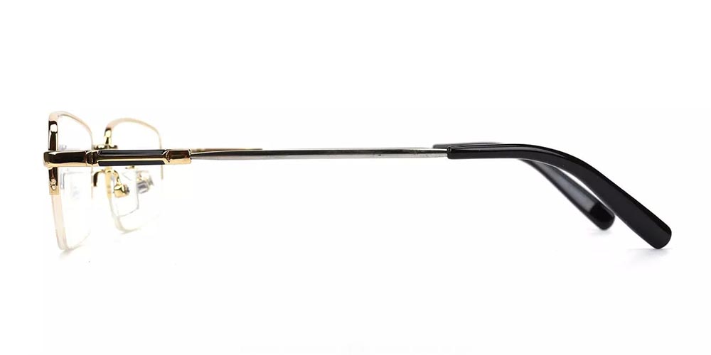 Rochester Gold Clip On Sunglasses Leg