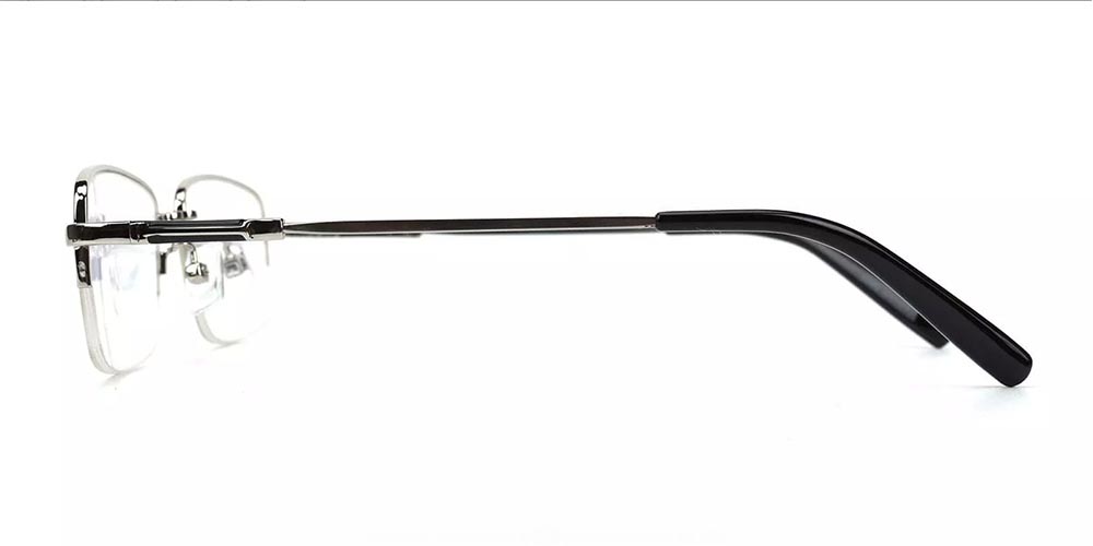 Rochester Silver Clip On Sunglasses Leg