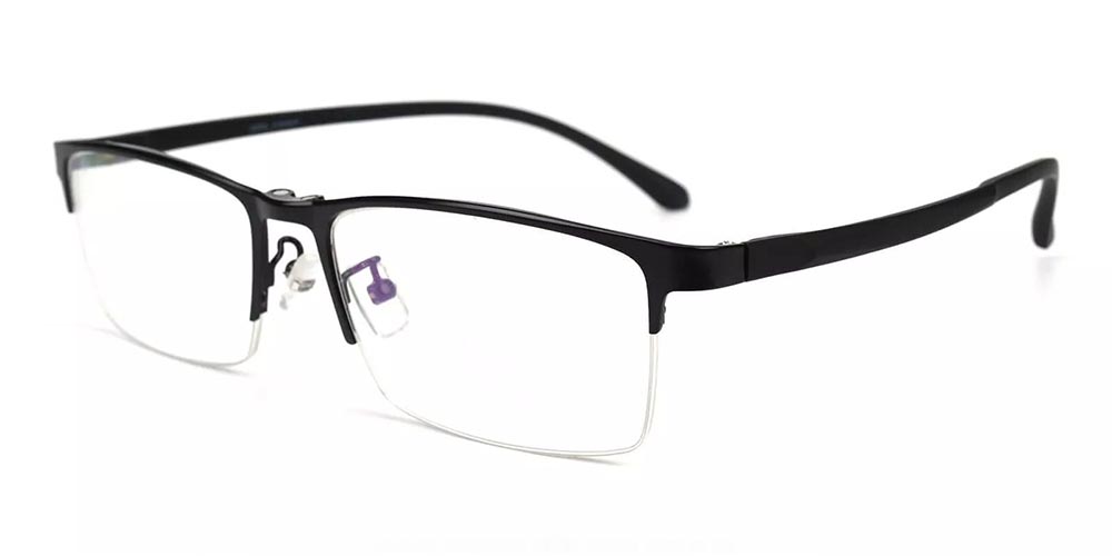 Arvada Black Clip On Sunglasses Side
