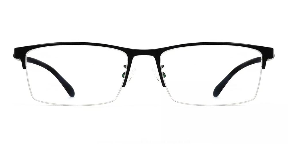 Arvada Black Clip On Sunglasses Face