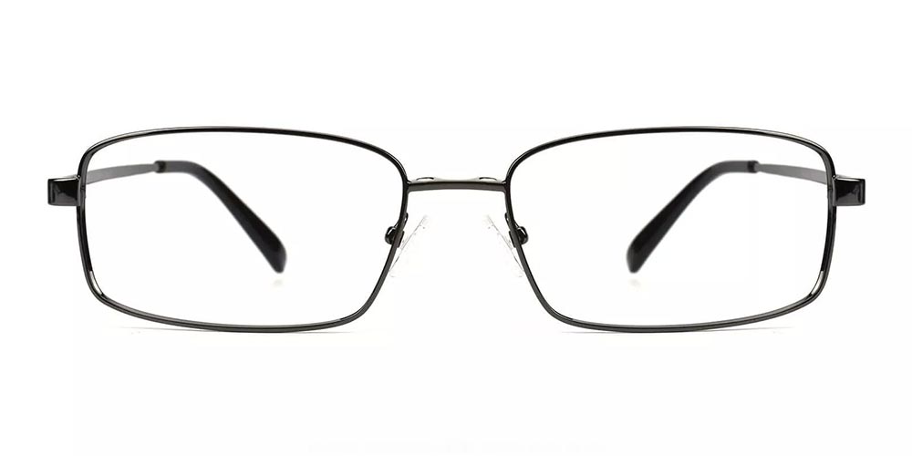 Allentown Gray Clip On Sunglasses Face