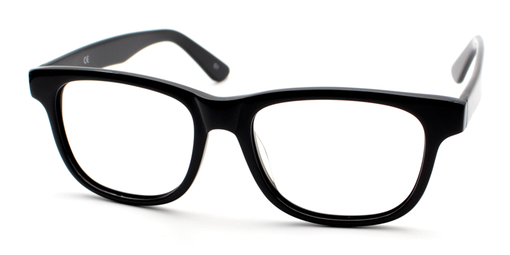 Nassim Black Prescription Glasses Side