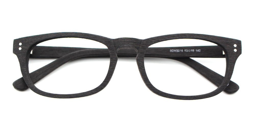 London Black Prescription Glasses Front