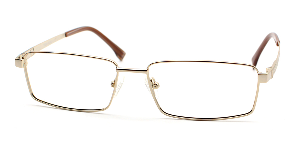 Eliot Gold Prescription Glasses Side