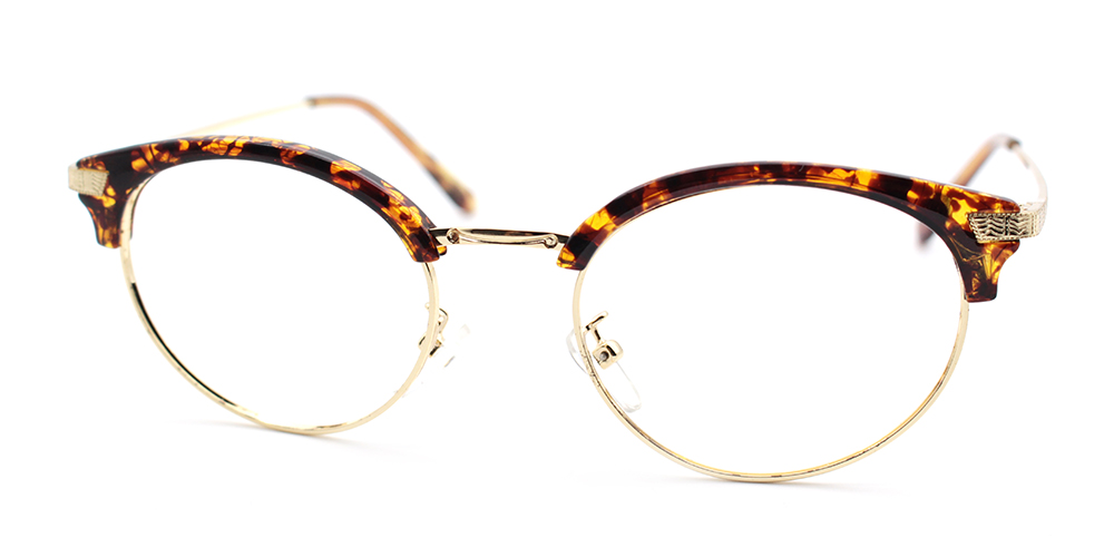 Eli Gold & Tortoise Prescription Glasses Side