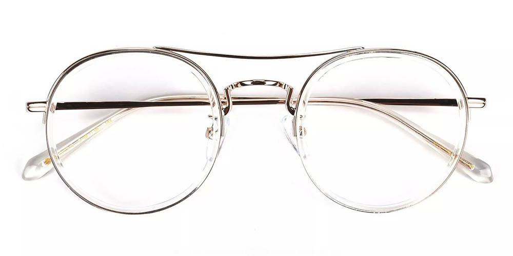 Lancaster Clear Prescription Glasses Front