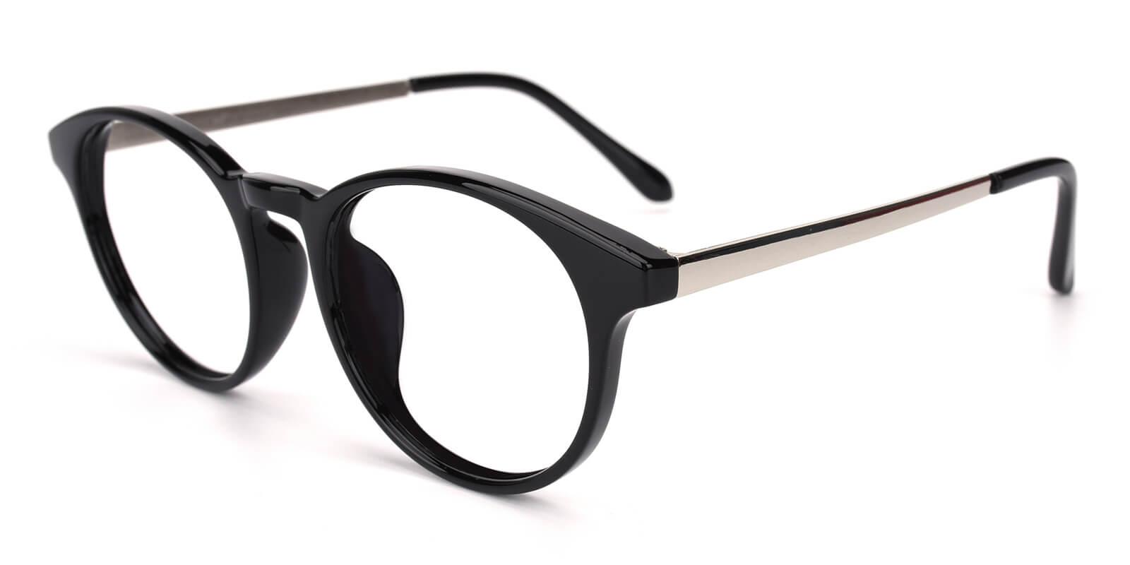 Kiara Black Prescription Glasses Side
