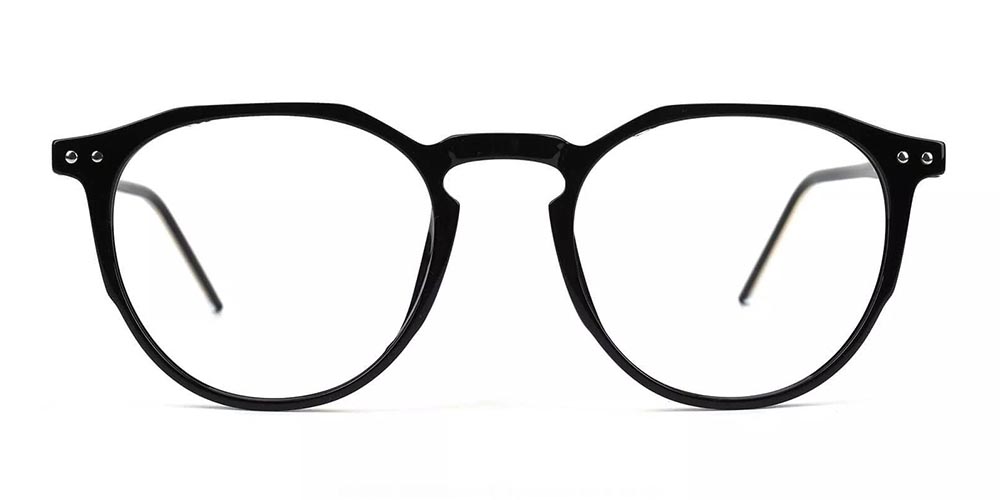 Columbia Black Prescription Glasses Face