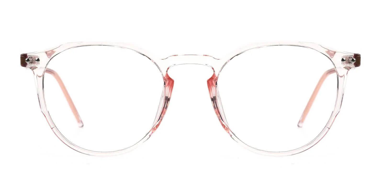 Columbia Pink Prescription Glasses Face