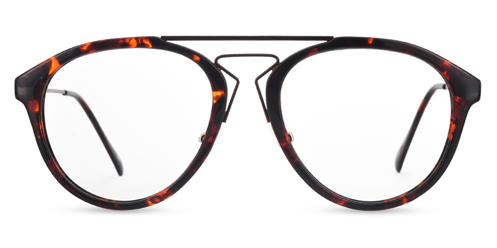 Syracuse Tortoiseshell Prescription Glasses Face