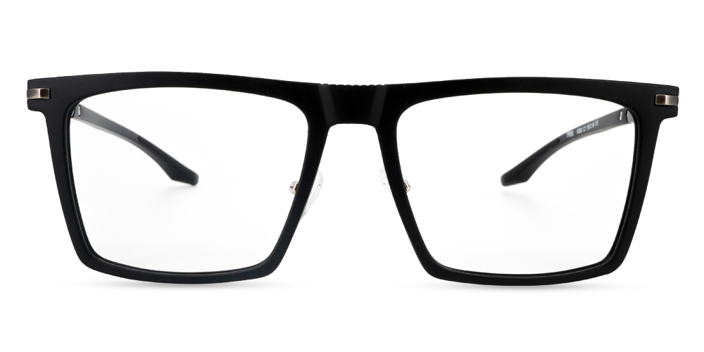 Bridgeport Black Prescription Glasses Face