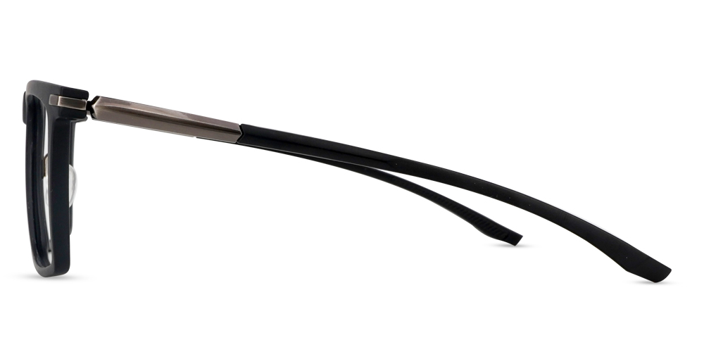 Bridgeport Black Prescription Glasses Leg