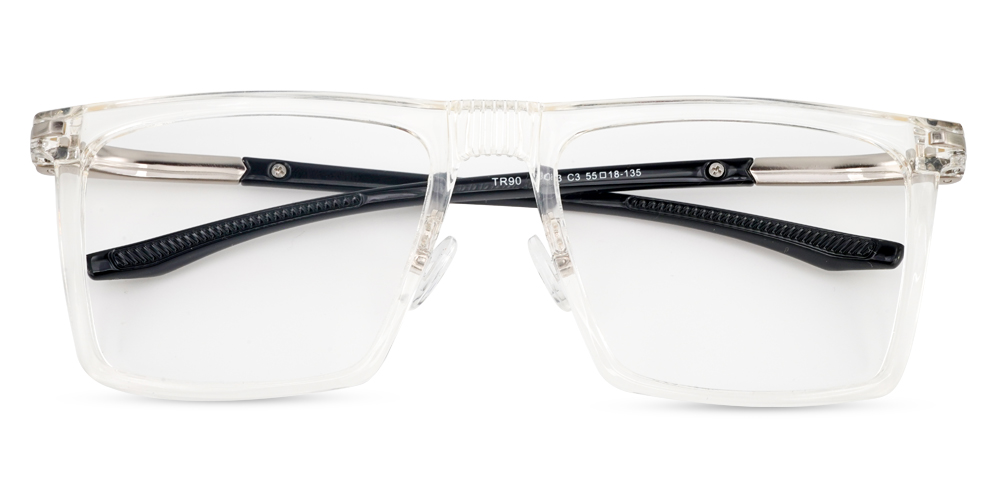 Bridgeport Clear Prescription Glasses Front