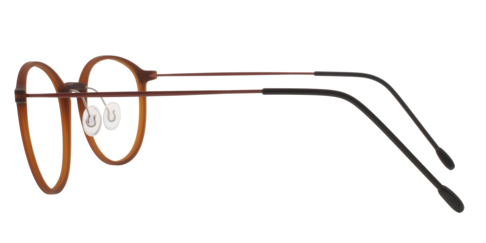 Rania Brown Prescription Glasses Leg