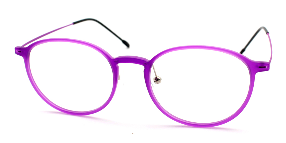Rania Pink Prescription Glasses Side