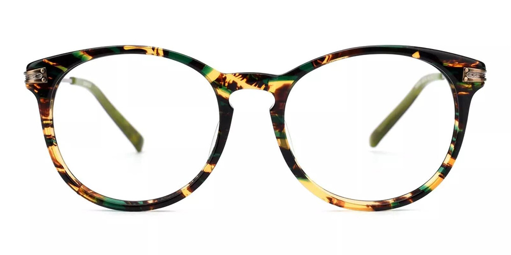 Paterson Colorful Prescription Glasses Face