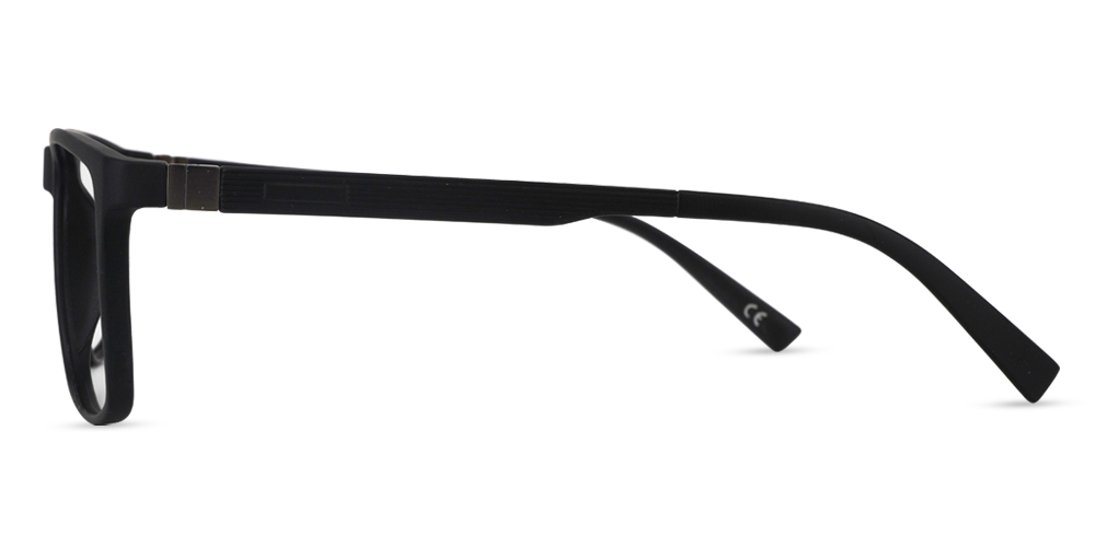 Waco Black Prescription Glasses Leg