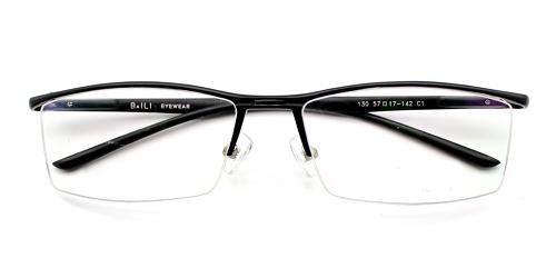 Bilal Black Prescription Glasses  Bilal Black Prescription Glasses